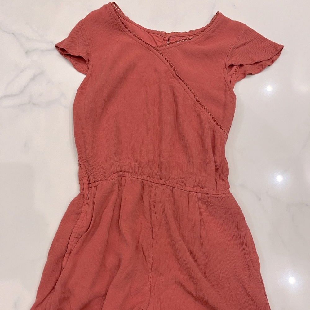 Coral colored Abercrombie romper!